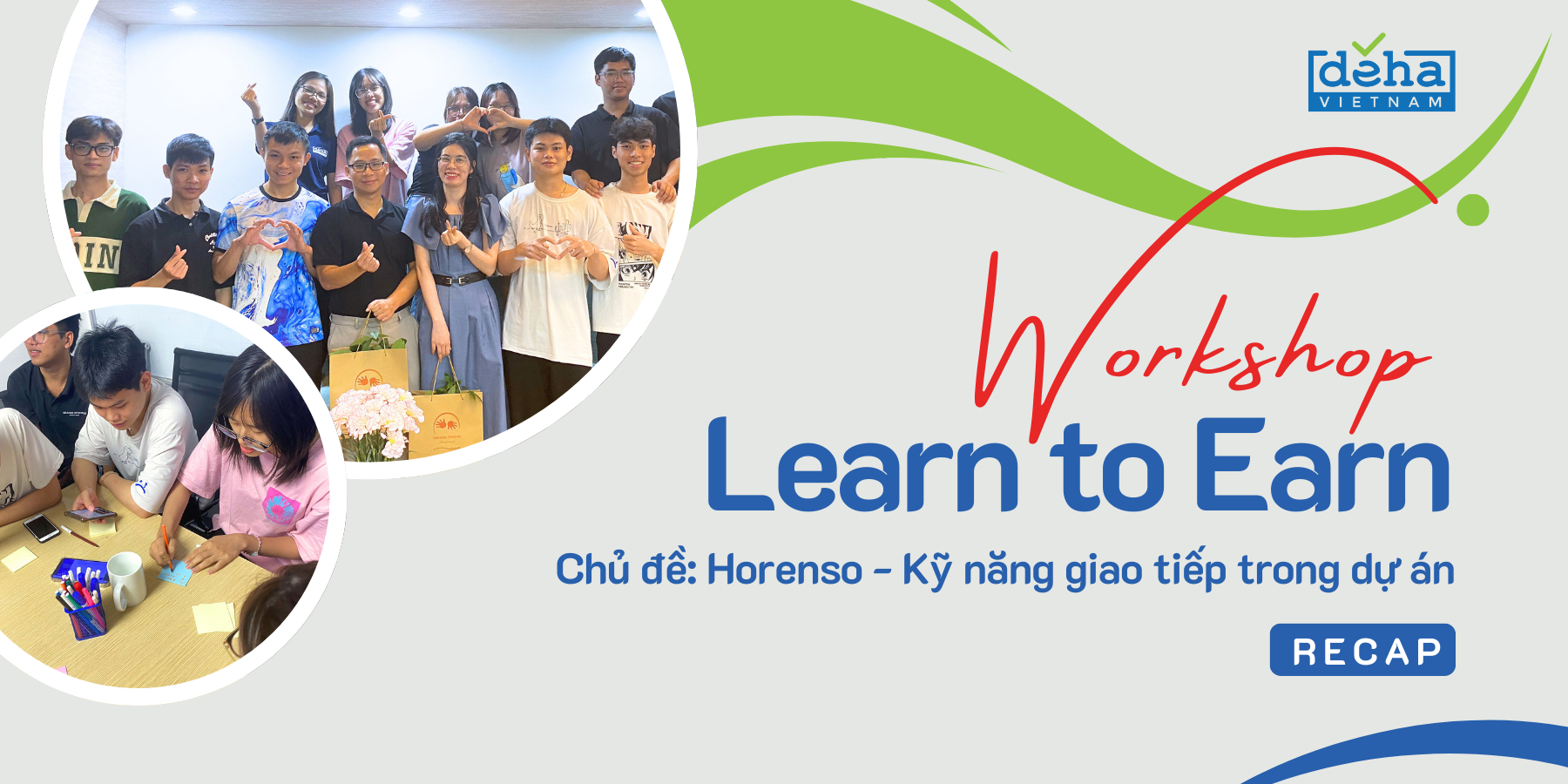 [Recap] - Workshop Learn to Earn dành cho thực tập sinh của DEHA Vietnam