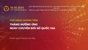 Hé lộ bộ nhận diện Ngày chuyển đổi số quốc gia 2024 do Bộ TT&TT ban hành