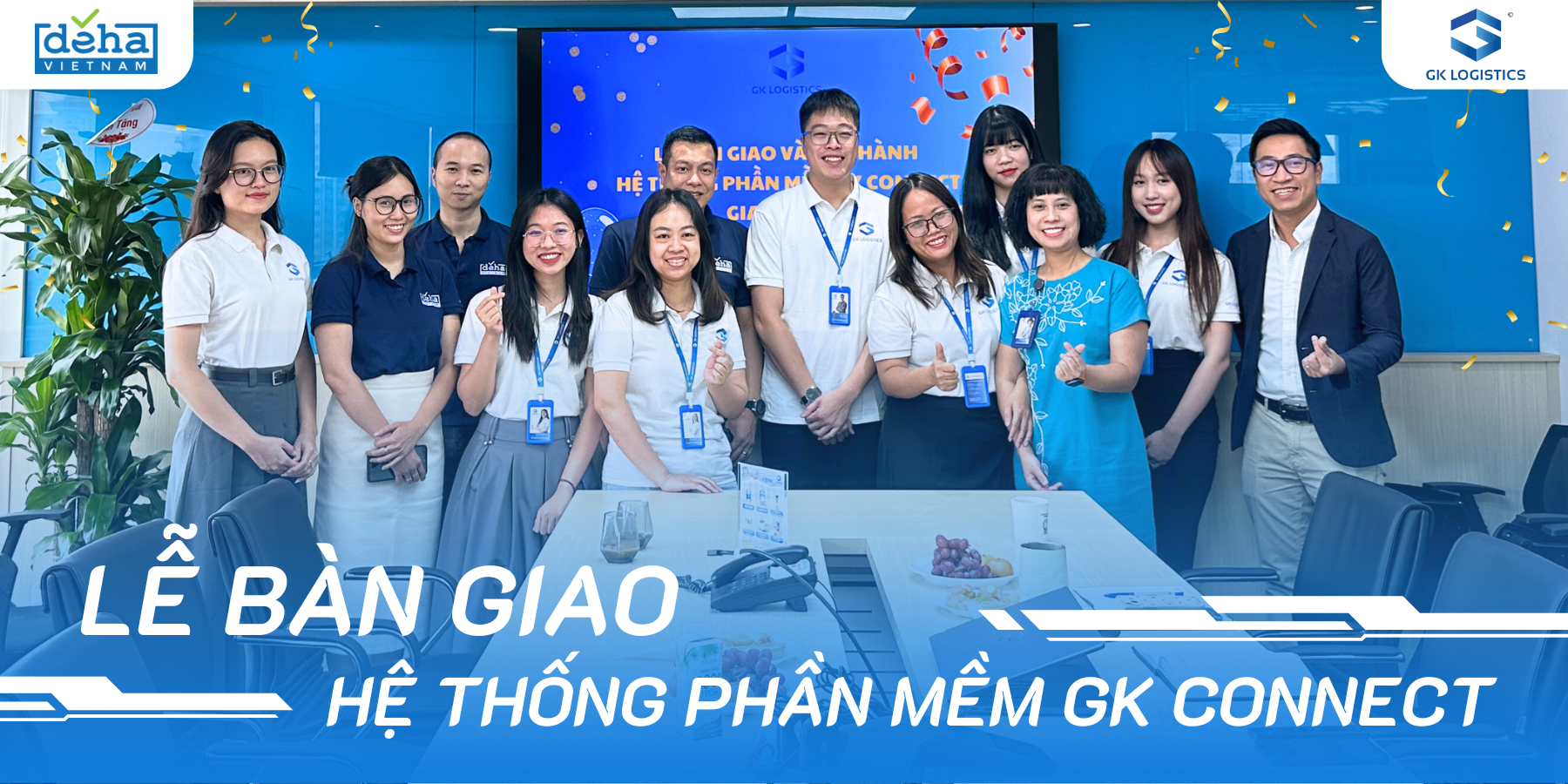 DEHA Vietnam bàn giao Hệ thống phần mềm GK Connect