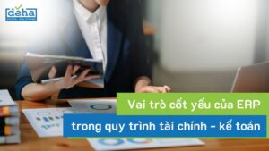 Vai trò cốt yếu của ERP trong quy trình tài chính  – kế toán