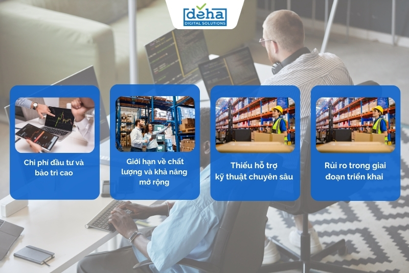 4 rủi ro khi tự xây dựng phần mềm giám sát sản xuất