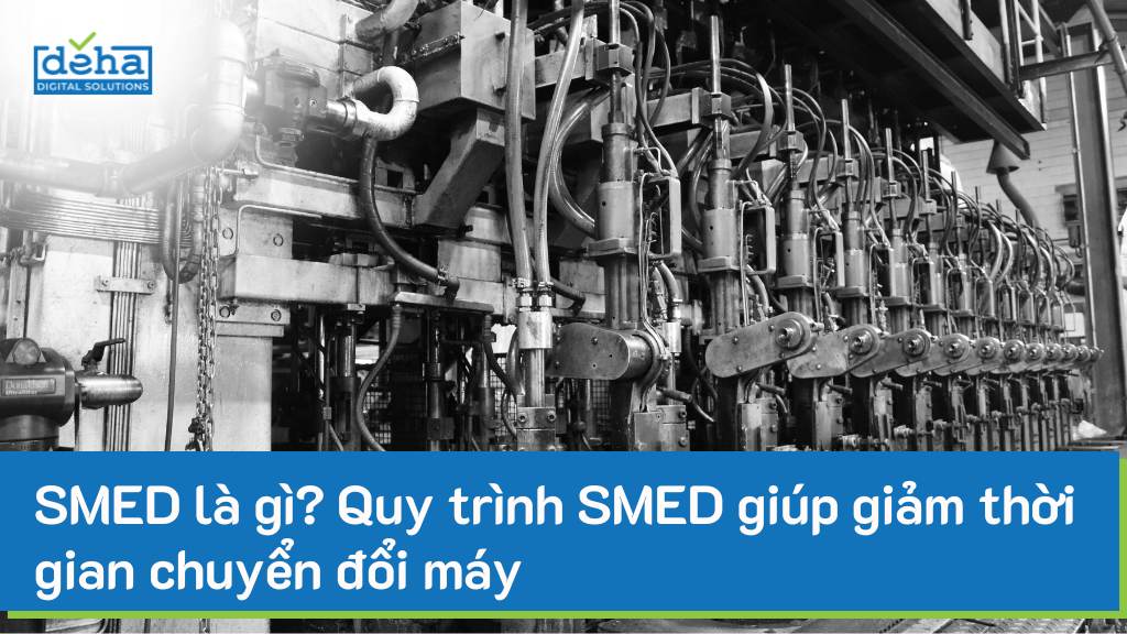 SMED là gì? Quy trình SMED giúp giảm thời gian chuyển đổi máy 