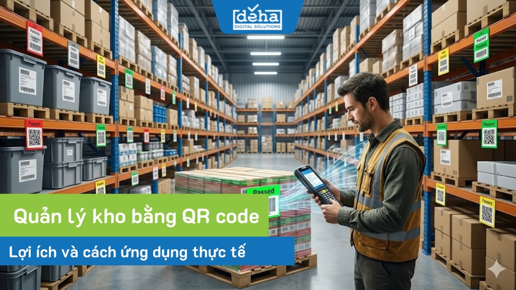 Tối ưu quản lý tồn kho bằng hệ thống tem nhãn và thẻ trạng thái