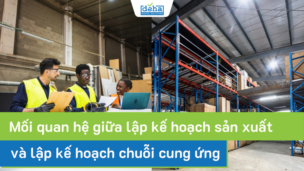 Mối quan hệ giữa lập kế hoạch sản xuất và lập kế hoạch chuỗi cung ứng